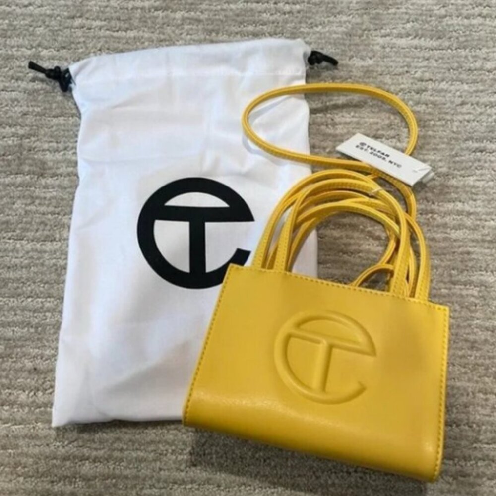 🆕Telfar Small Size Shopping Bag-Yellow🆕